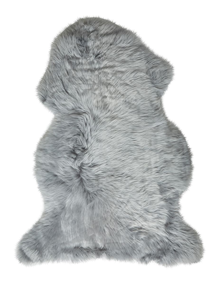 Lammeskind 85x55 cm New Zealand lys grå