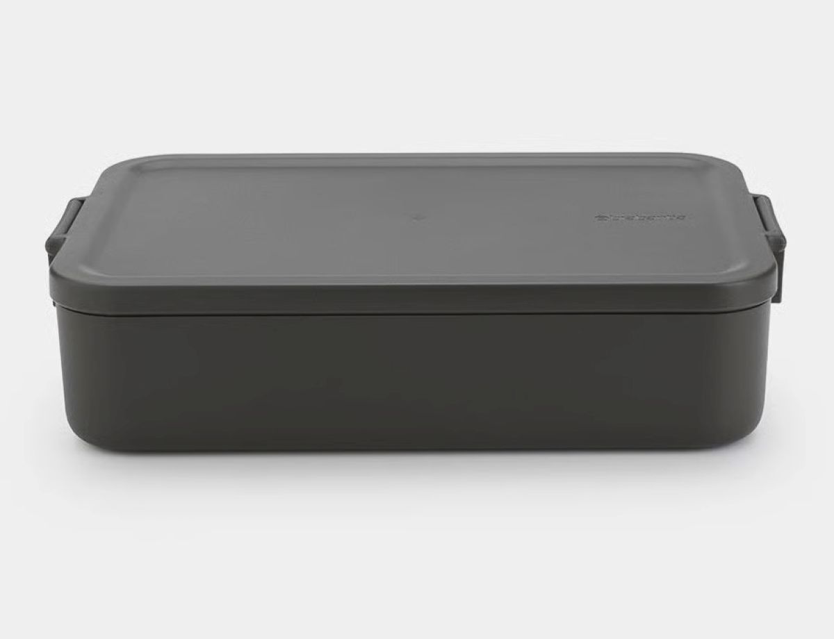 Make & Take Madkasse Bento rumopdelt, stor, Grå