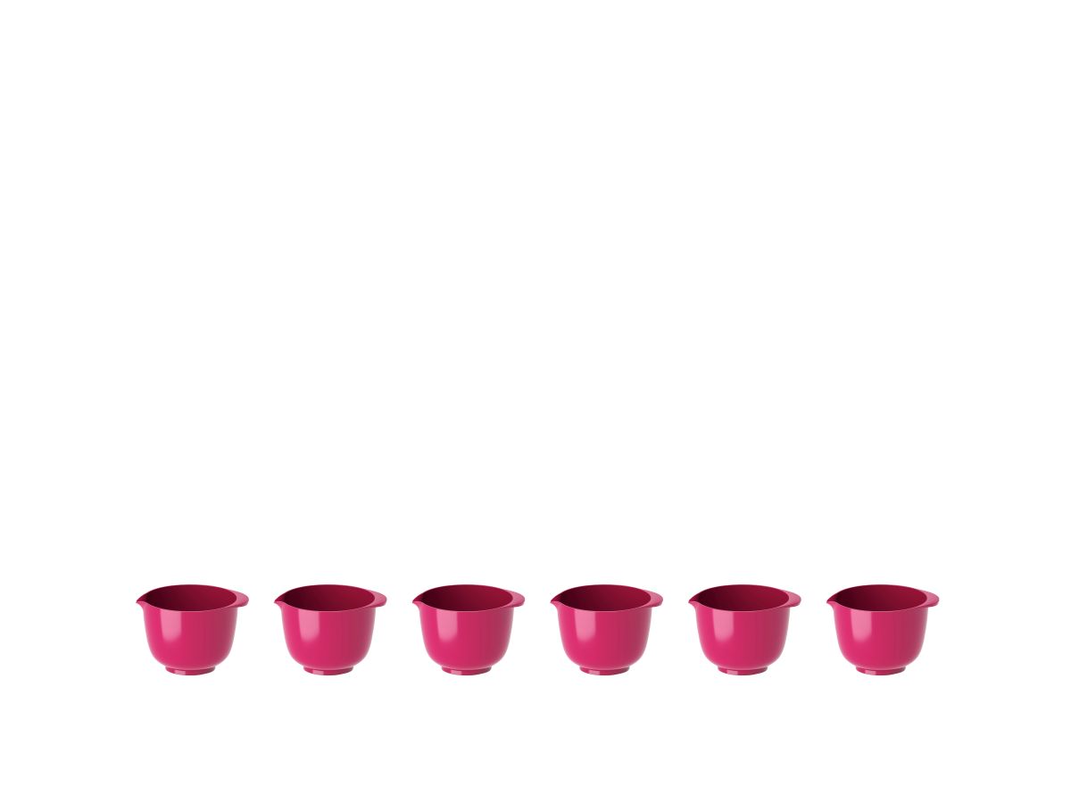 Margrethe miniskål 25 ml. 6 stk. pink