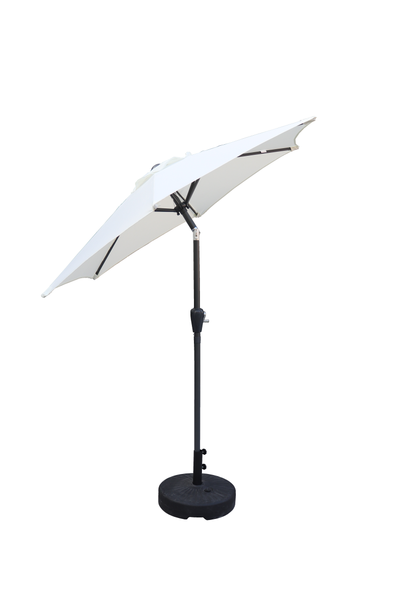 Madrid Parasol Ø 2 m. aluminium natur NR 121