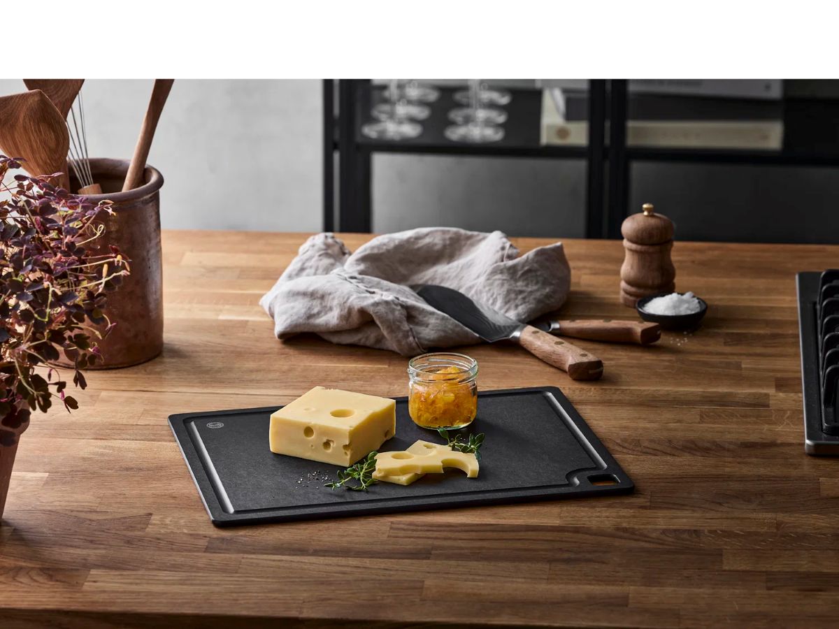 Pillivuyt Gourmet Ellé Skærebræt 37x27,5x0,6 cm. sort