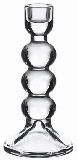 Da'core Lysestage glas H18,5 cm