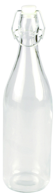 Conzept Kitchen saftflaske 1 L med patentlåg klart glas