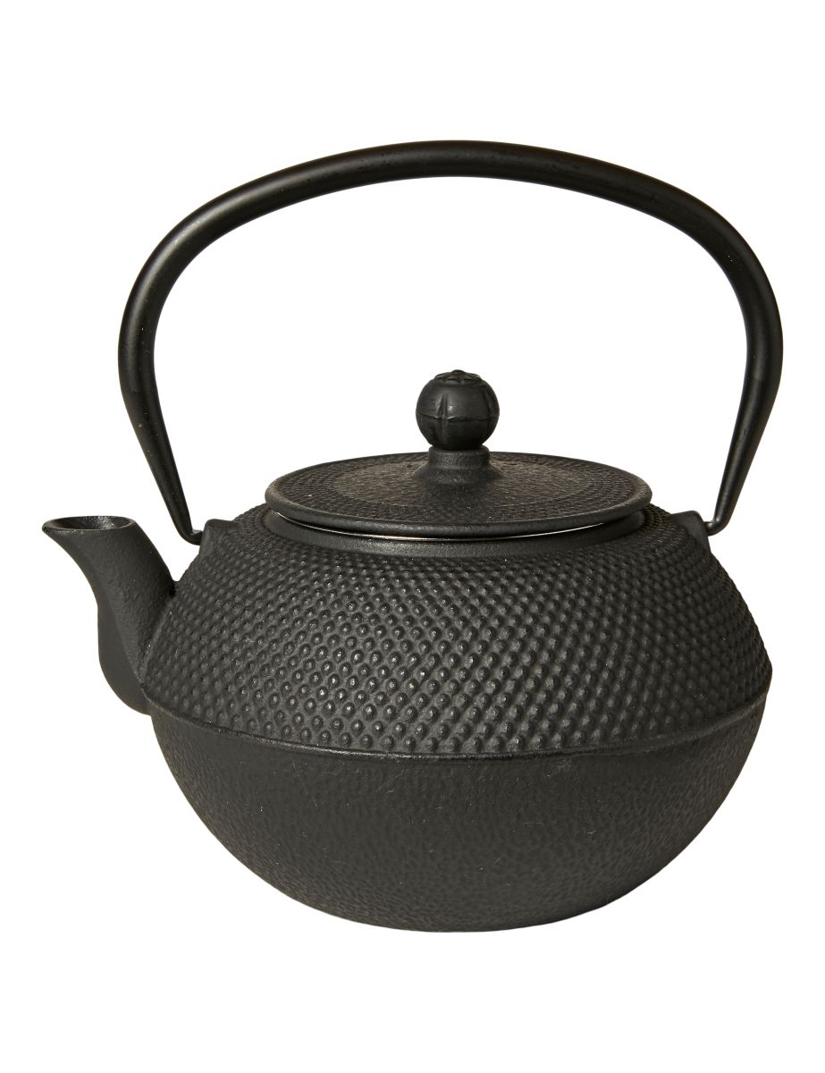 Tepotte med si støbejern 1,2L sort