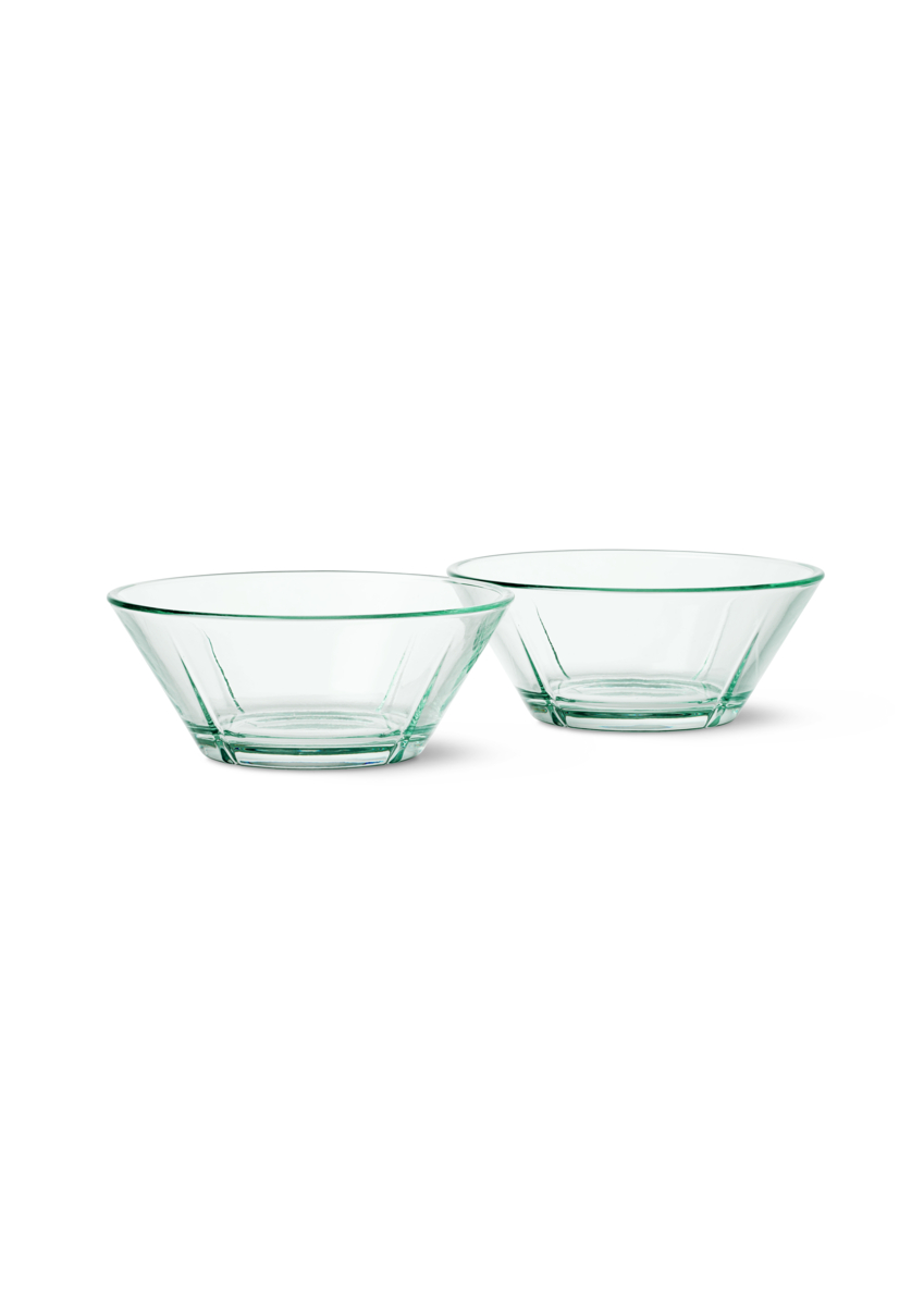 Rosendahl Grand Cru Recycled Glasskål 2 stk. Ø15 cm.