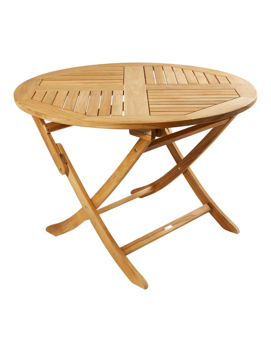 Boston havebord rund 110 cm. teak