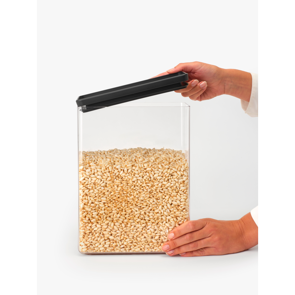Brabantia Tasty+ Opbevaringsboks 5,4 L mørk grå 