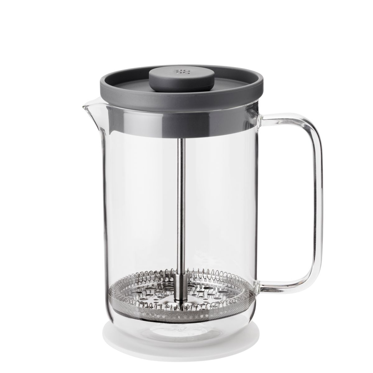 Brew-It Stempelkande 0,8 L grå