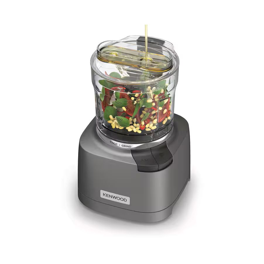 Kenwood minihakker 800 watt 500 ml. grå