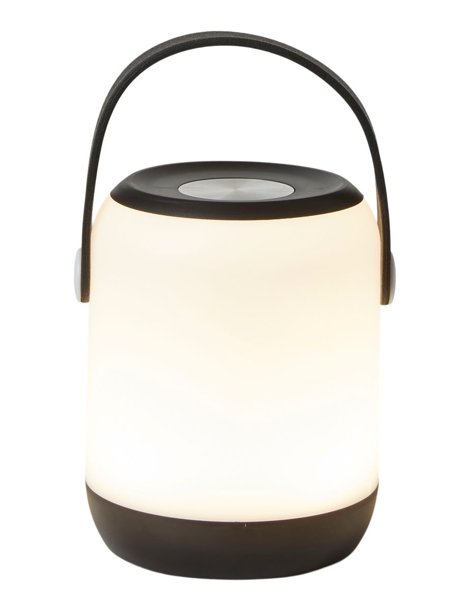 LED Touch lanterne Ø9,5x11,2 cm. sort