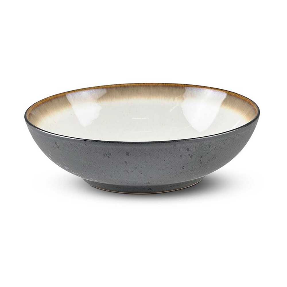 Bitz Salatskål 24 cm sort/råhvid