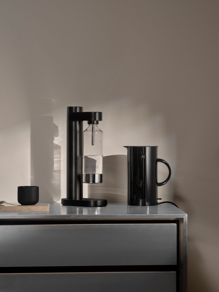 Stelton BRUS Sodavandsmaskine sort