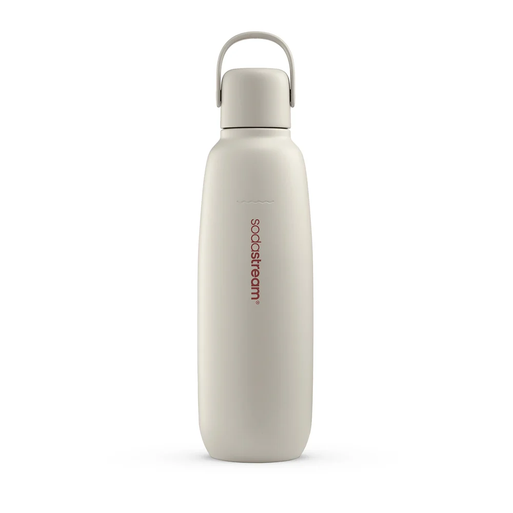 Sodastream Fizz&Go metalflaske 0,9 L sand