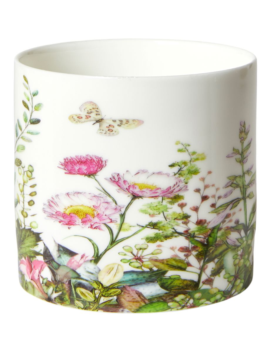 Flora Urtepotte i porcelæn Ø 11,6/H 11 cm.
