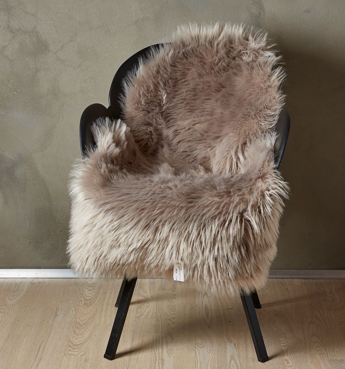 Imiteret Lammeskind 60x90 cm. mocca