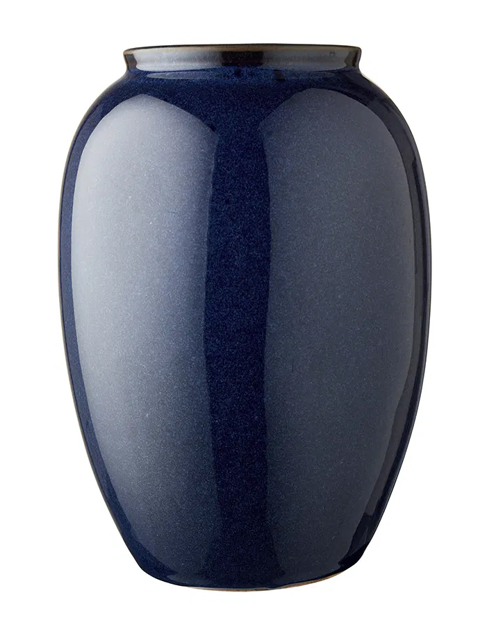 Bitz Vase 25 cm blå