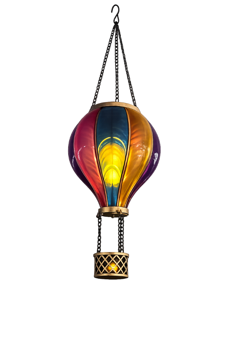 Conzept Solar Luftballon med flamme-effekt 14 x 14 x 45 cm