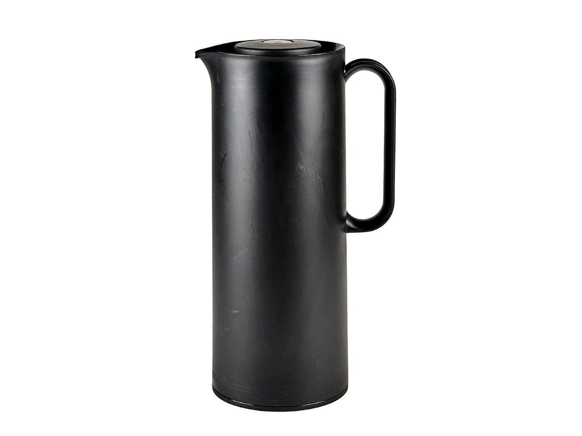 Termokande 1 L med trykknap sort