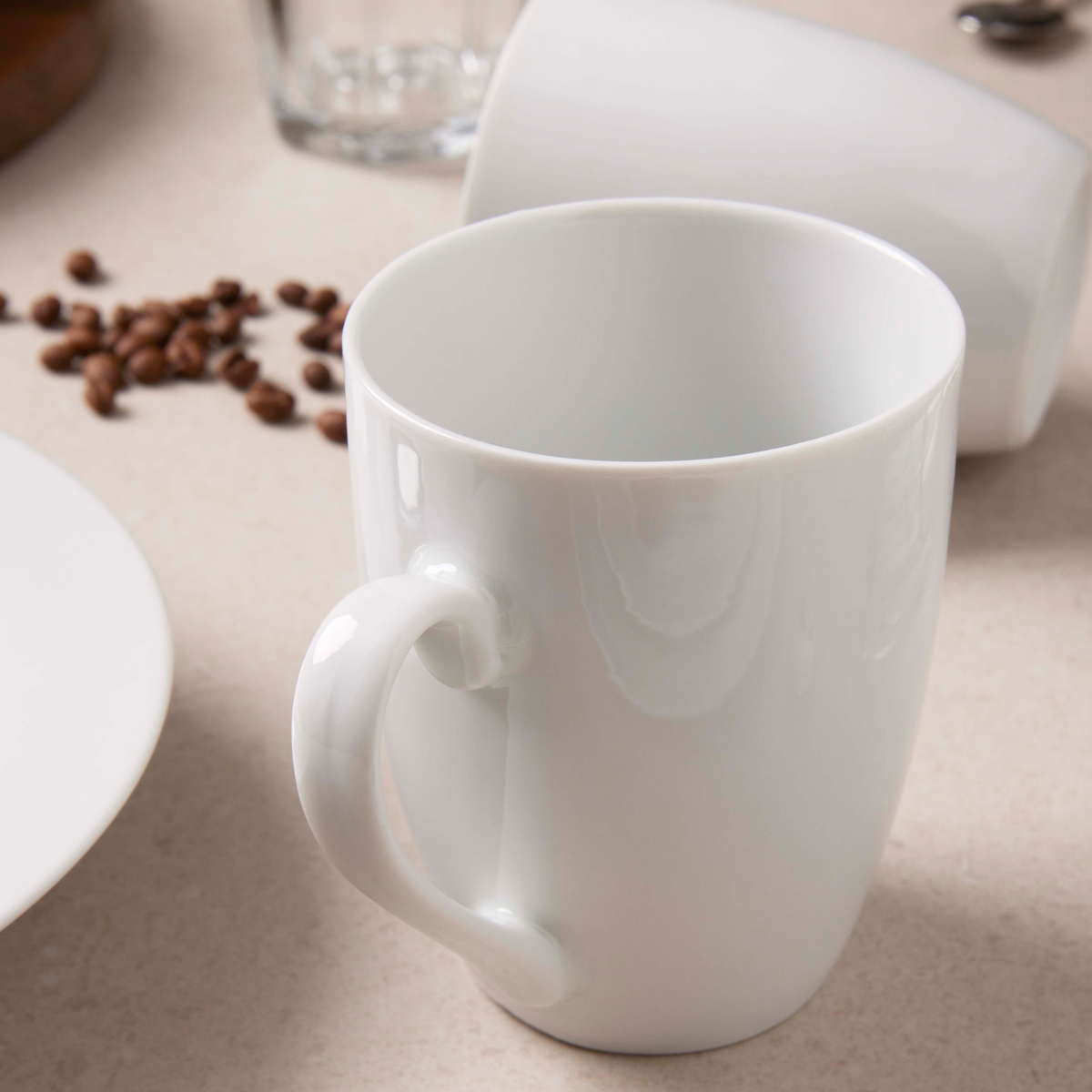 Aida Café krus 4-pak 30 cl hvid