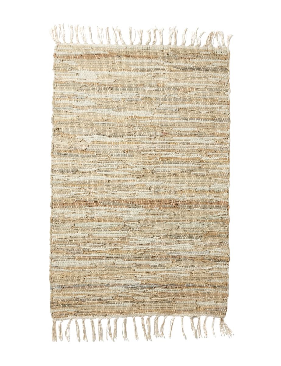 Gulvtæppe skind 60x90cm natur