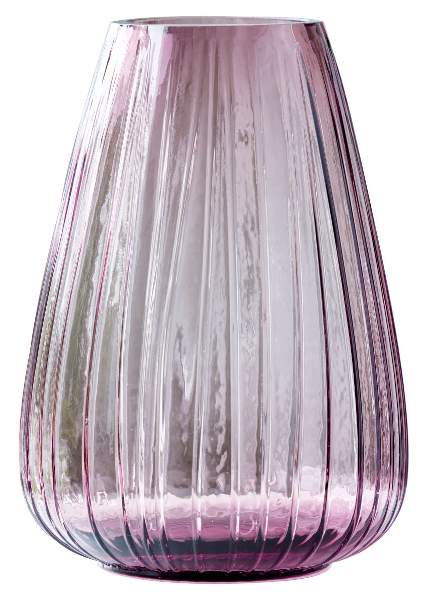 BITZ Vase Kusintha 22 cm. glas pink