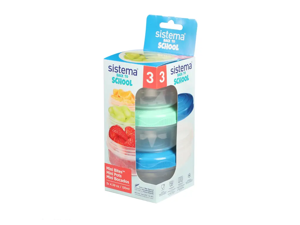 Sistema Mini Bites To Go Madboks 130ml 3 Pack