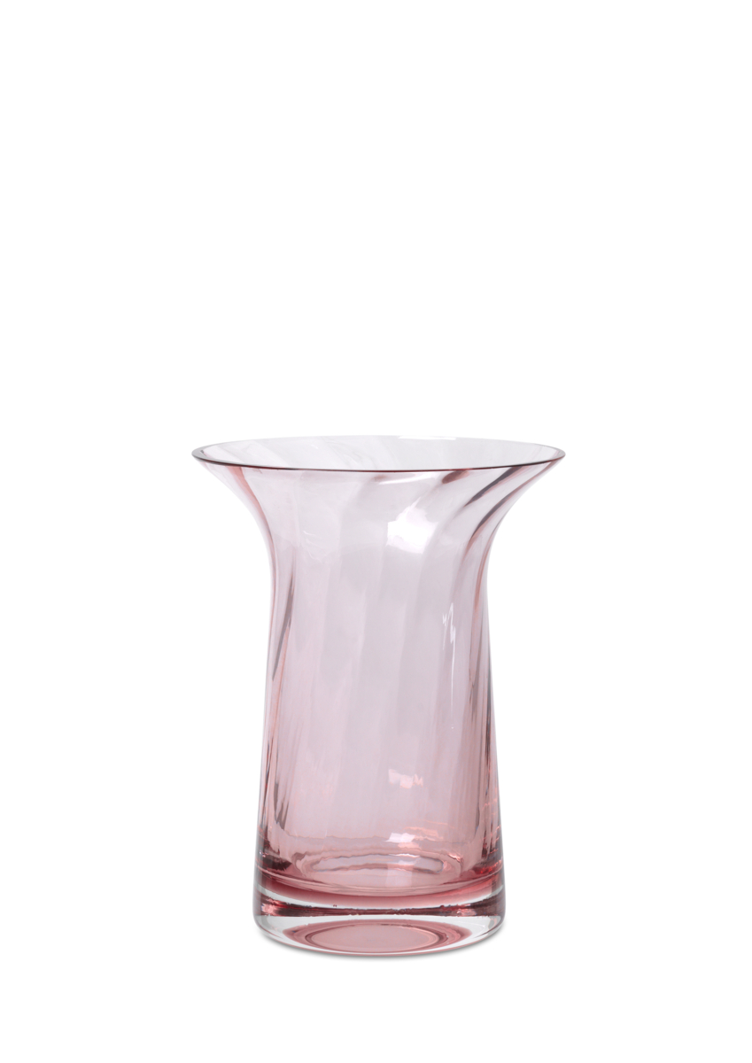 Filigran Optic Jubilæumsvase Ø 12,2/H 16 cm. pink