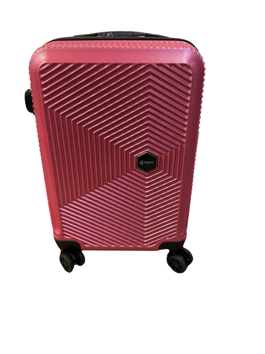 Conzept kuffert ABS 20" pink