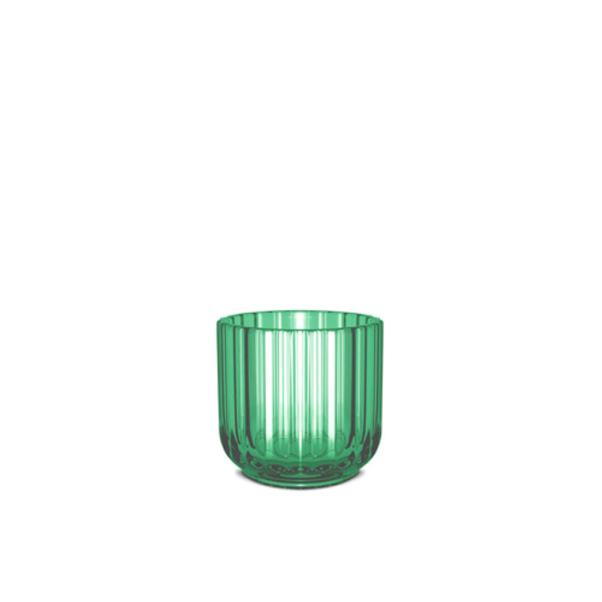 Lyngby Stagen 6,5 cm Grøn Glas