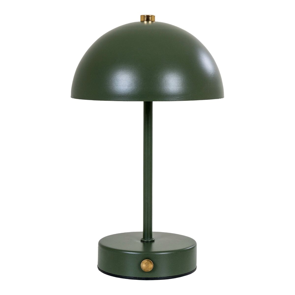 Holt Bordlampe genopladelig 25 cm stål grøn
