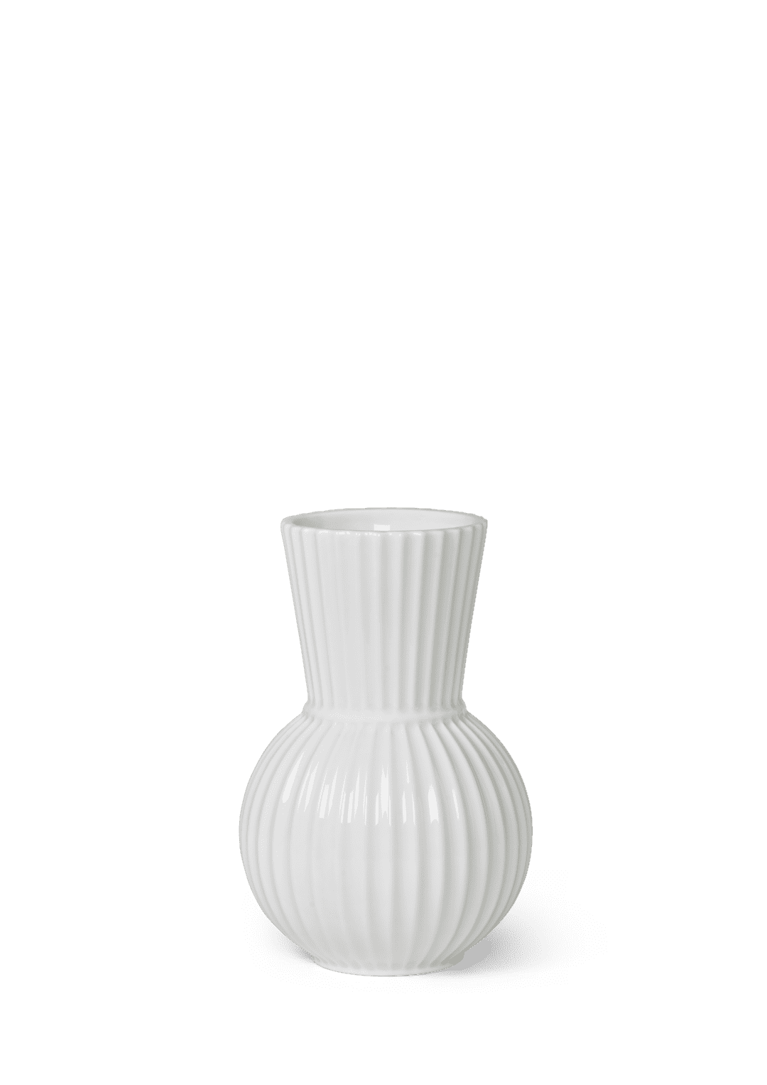 Lyngby porcelæn H18 Vase Hvid Lyngby Tura