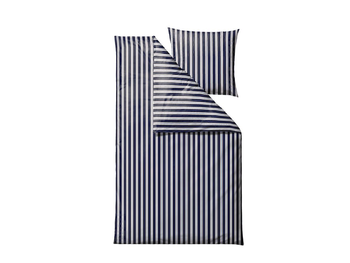 Södahl Flow Sengetøj 140x200 cm. navy blue