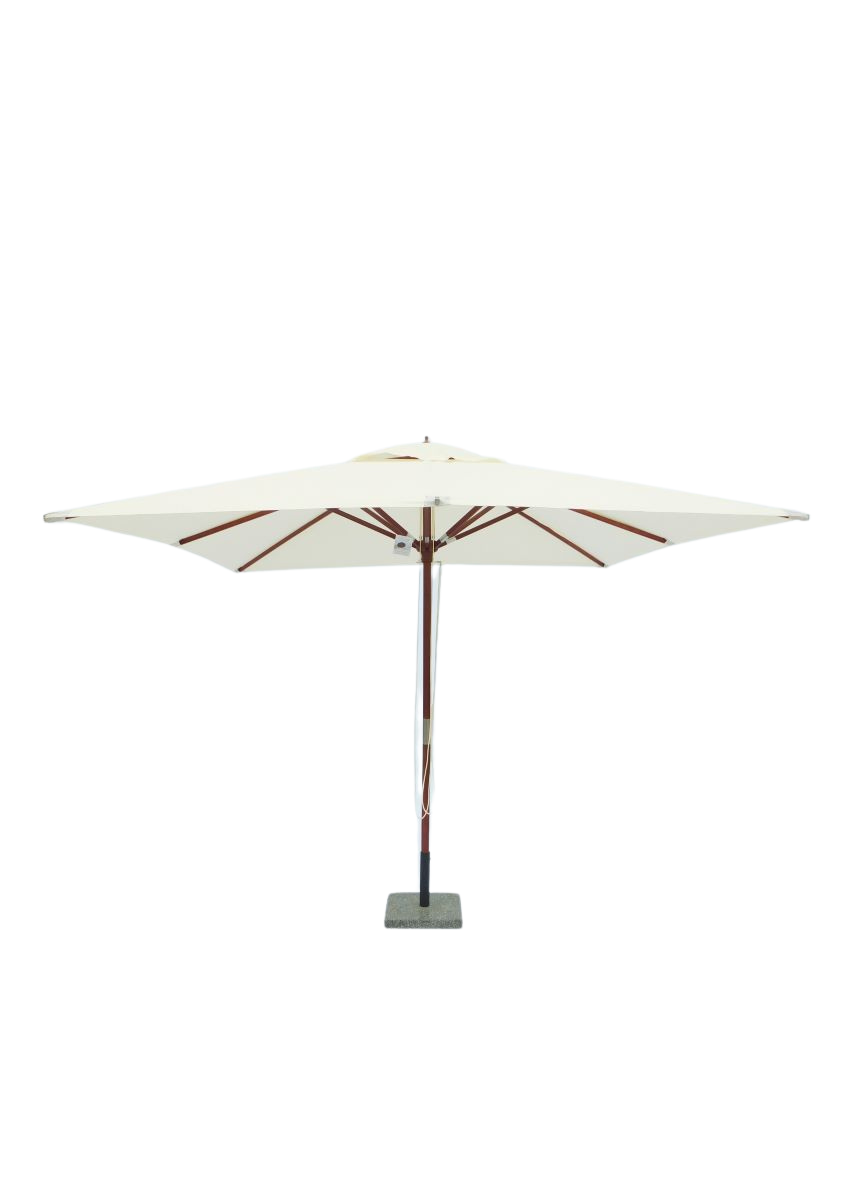 Dug til parasol 3x3 m. - natur