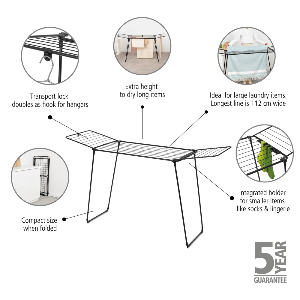 Hang-On Tørrestat 22M Matt Black