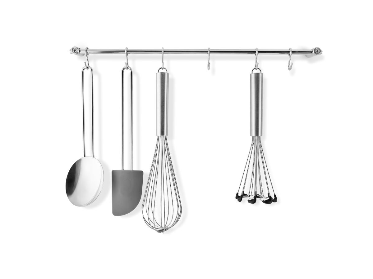 Eva Trio Ophængsstang med 6 stk. S kroge