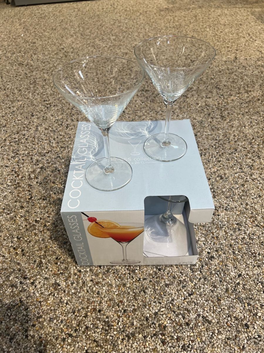 Cocktail Glass 26 cl. 4 stk. I Æske