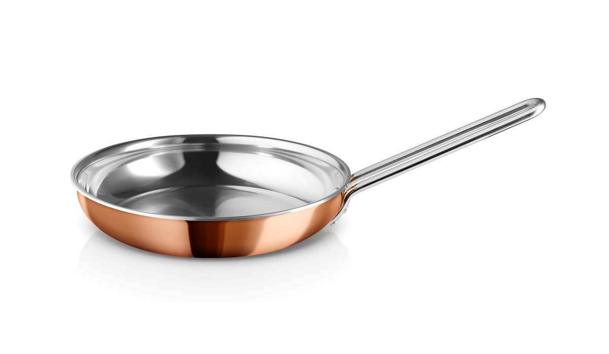 Eva Trio Stegepande 24 cm Kobber
