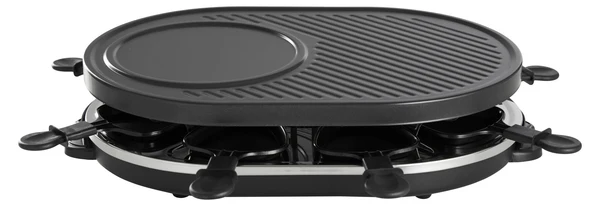 Raclette til 8 personer oval 1200 W