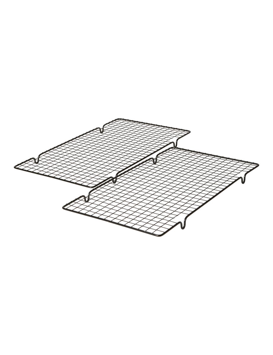 Afkølingsrist sæt m.2 stk. non-stick sort