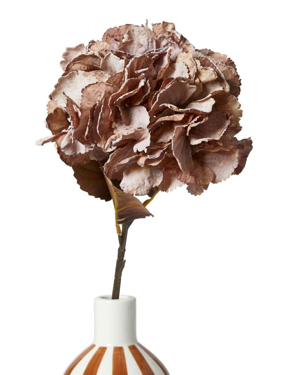 Hortensia stilk 49 cm. støvet rosa