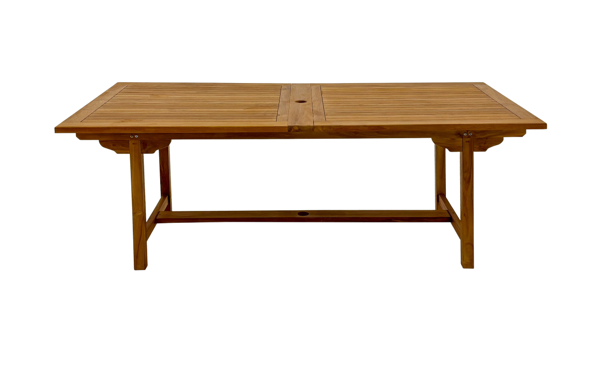 Victoria havebord 200-300X100 i kerneteak