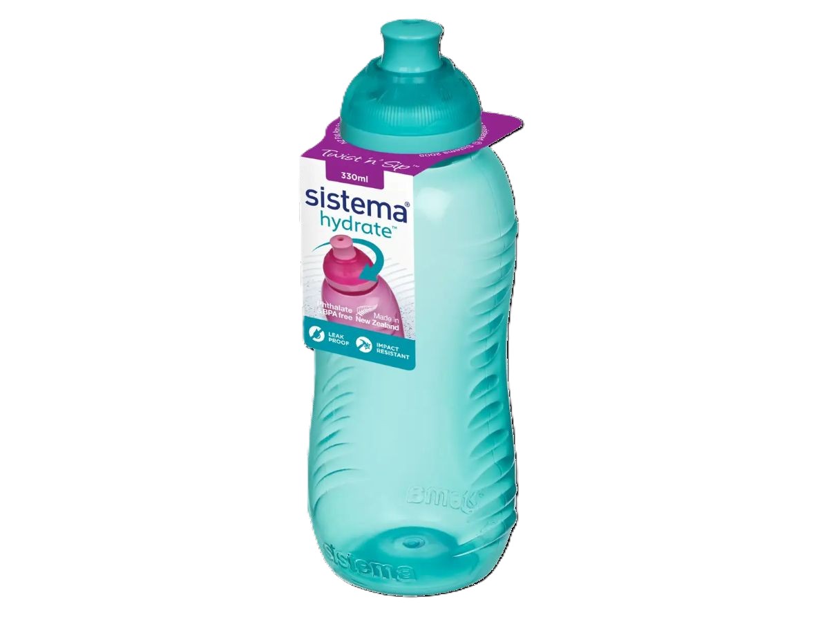 Twist and Sip Drikkeflaske 330 ml. grøn