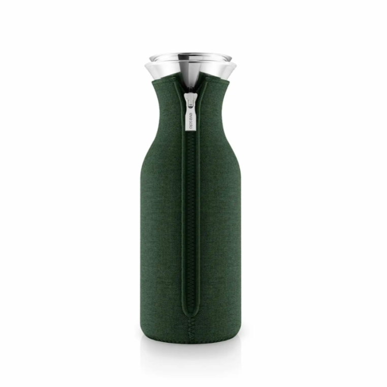 Køleskabs karaffel 1 ltr. - smaragd grønt stof