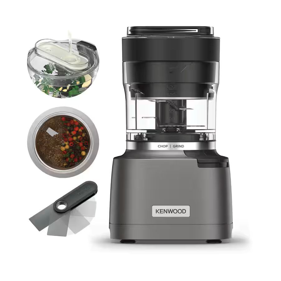 Kenwood minihakker 800 watt 500 ml. grå