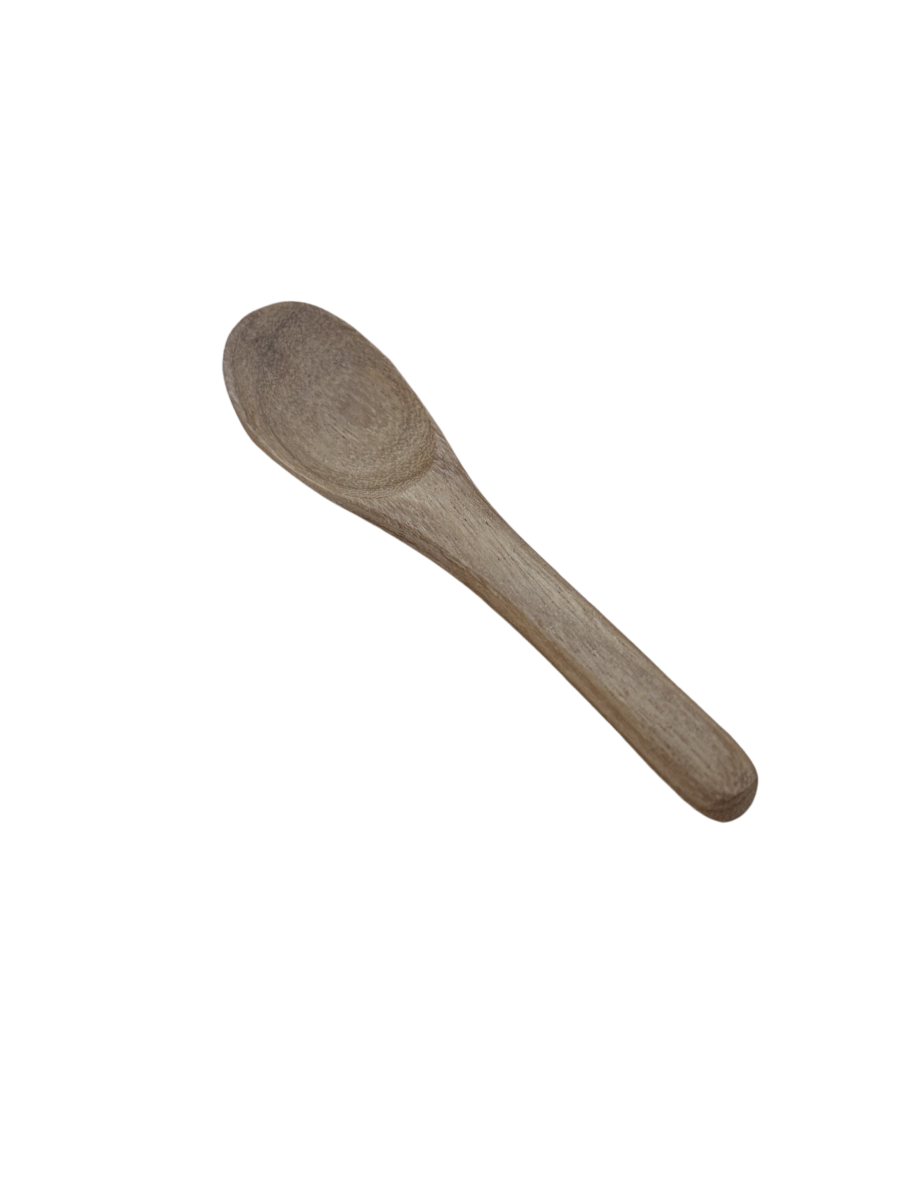 Raw træske teak 13,5 cm