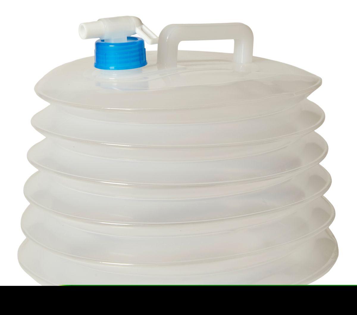 Vanddunk foldbar 15 ltr. plast transparent