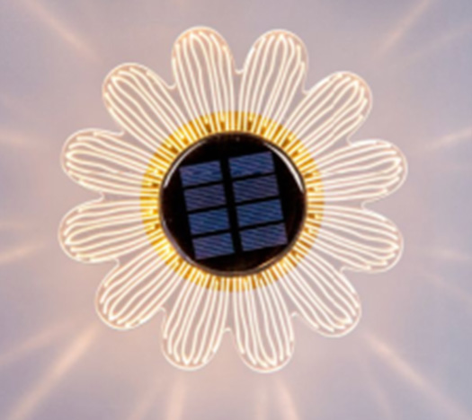 Conzept Solar lampe Ø15x13,5 cm. hvid