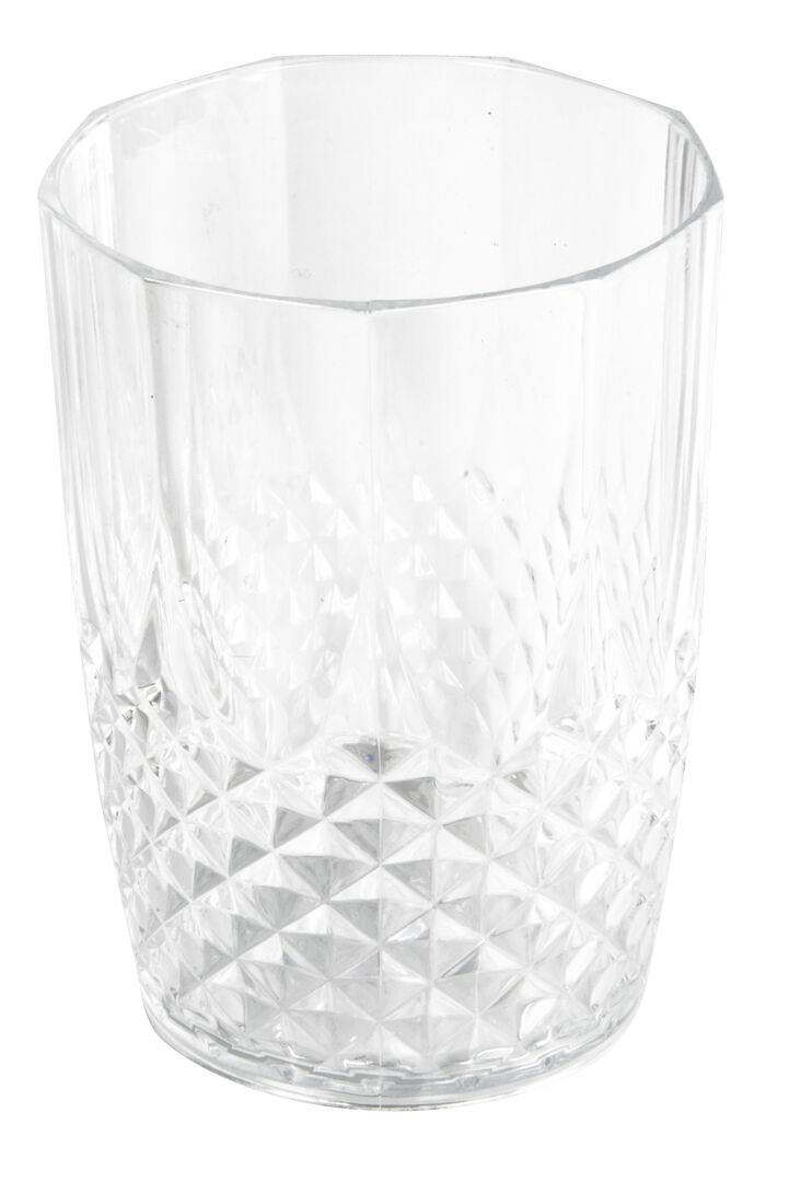 Vandglas i plast 6 stk. 400 ml. transparent