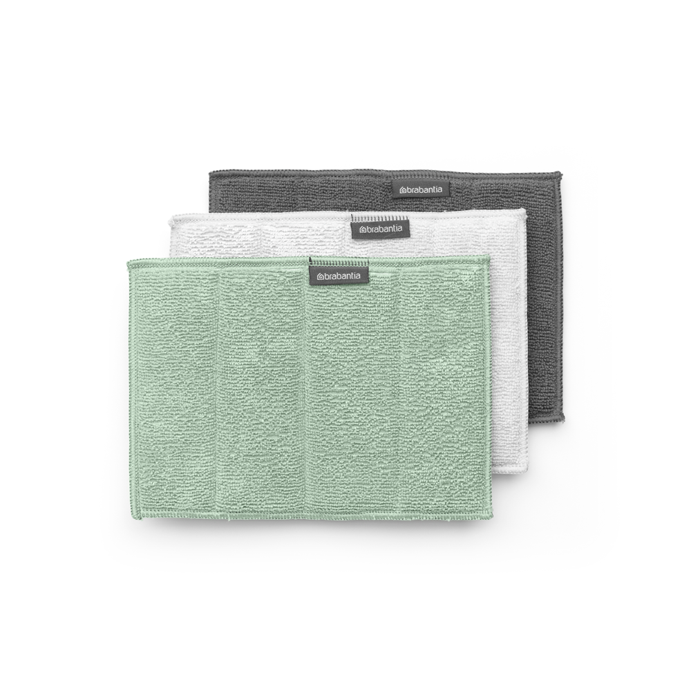 Mikrofiber opvaskesvamp sæt med 3 stk.