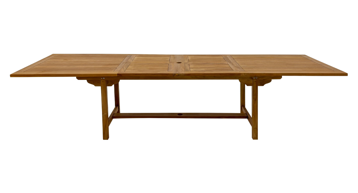 Victoria havebord 200-300X100 i kerneteak